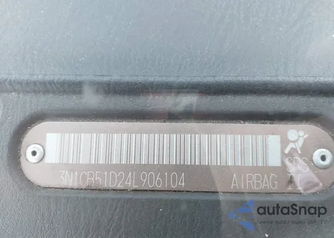 2004 Nissan Sentra 1.8S from USA, damaged, VIN 3N1CB51D24L906104